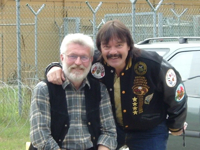 Rudiger Widdrat and Rick Moore smiling