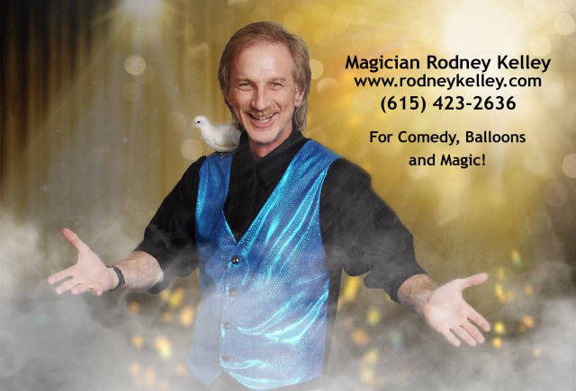 promo photo for Nashville Magician Rodney Kelley - Rodney the Magician